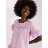 LAKERTA Blouse-LK-BZ-506778.79P-light purple | Shoptok.si