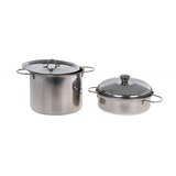  Metalni set za igru s loncima - 11 elemenata | shoptok.hr