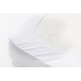 MATIVO saten plahta s gumicom 90x200/30 cm - bijela, glat | shoptok.hr