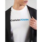 Calvin Klein Jeans Majica 'WHOLESALE' azur / črna / bela | Shoptok.si