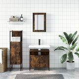  3-dijelni set kupaonskog namještaja boja hrasta drveni | shoptok.hr