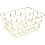  KOŠARA 24*18*12CM ZLATNA | Eponuda.ba