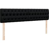  Okvir kreveta s madracima crni 160x200cm od tkanine | shoptok.hr