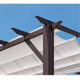 Paragon Outdoor - Pergola Florenz 1116 | Aluminijska pergola | Tamnosmeđa/Bijela - BRANDED IN THE USA | shoptok.hr