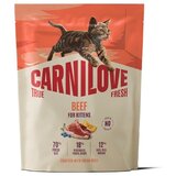 Carnilove Cat True Fresh Kitten, briketi - govedina 400 g | Shoptok.si
