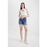 Defacto Boyfriend High Waist Jean Shorts cene