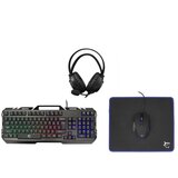 White Shark gaming tastatura+miš+podloga+slušalice GC-4103 CHEYENNE - 4in1ID: EK000536475 | Eponuda.ba