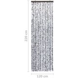 vidaXL Zastor protiv insekata smeđi-bež 120 x 220 cm šenil | shoptok.hr