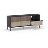 Marckeric Antracitno siva/svetlo rjava TV omarica 156x57 cm Amalia – | Shoptok.si