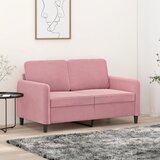  Dvosjed ružičasti 120 cm baršunasti | Eponuda.com