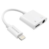  USB audio adapter iPhone/lightning to 3.5 BOROFONE BV12 Digital audio converter white Cijene