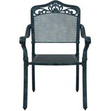  Vrtna stolica 2 pcs Zelena 64 x 62 x 93cm Aluminij | shoptok.hr