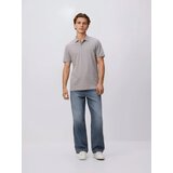 Reserved Regular fit polo-majica - svijetlo siva | shoptok.hr