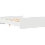  Okvir kreveta s uzglavljem i podnožjem bijeli 140 x 200 cm | Eponuda.ba