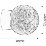 Rabalux Zidna lampa E27 60W GRACE | shoptok.hr