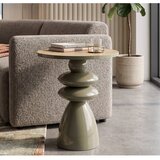 Mauro Ferretti Kovinska okrogla stranska mizica ø 45,5 cm Metal Console – | Shoptok.si