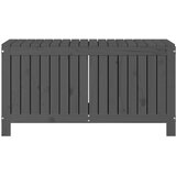 Vrtna kutija za pohranu siva 115x49x60 cm od masivne borovine | shoptok.hr