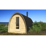 Male kuće Vanjska sauna LARS 238 × 477 cm sa šindrom Cijene