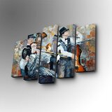 Wallity 5PUC-094 multicolor decorative canvas painting (5 pieces) | ePonuda.com
