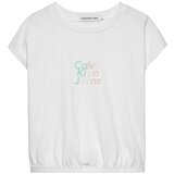 Calvin Klein Jeans Majice s kratkimi rokavi - Bela | Shoptok.si