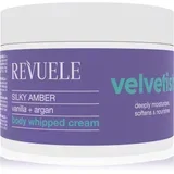 Velvetish Silky Amber Body Whipped Cream vlažilna krema za telo Vanilla + Argan 300 ml
