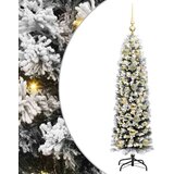 vidaXL Umestno božično drevo Zelena 150 cm PVC in Jeklo in Plastika | Shoptok.si