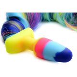 Tailz Analni čep z repom Rainbow Unicorn | Shoptok.si