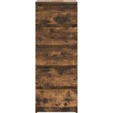  Komoda s ladicama dimljeni hrast 37,5x35x99cm konstruirano drvo | shoptok.hr