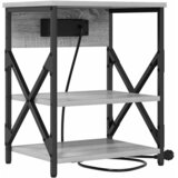  Noćni ormar Siva Sonoma 41 x 31 x 51 cm Konstruirano drvo | Eponuda.com