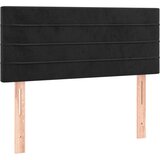 Box spring postelja z vzmetnico črna 80x200 cm žamet, (20723419) | Shoptok.si