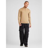 Selected Homme Pulover 'SLHTRAY' svetlo rjava | Shoptok.si