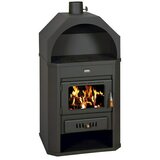 Prity Kamin na drva (15 kW, Kapacitet grijanja prostorije: 280 m³, Antracit) | shoptok.hr