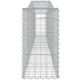  Lučne gabionske košare 9 kom 400x30x60/80 cm pocinčano željezo | shoptok.hr