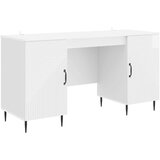  Stol Bijela visokog sjaja 142 5 x 50 x 75 cm Konstruirano drvo | shoptok.hr