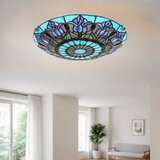 Brilagi tiffany vitražno plafonsko svetlo loras 2xE27/60W/230V | Eponuda.com