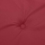  Blazina za ležalnik vinsko rdeča (75+105)x50x4 cm, (20657324) | Shoptok.si