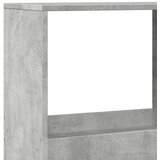  Regal za knjige boja betona 100x33x175 cm konstruirano drvo | shoptok.hr