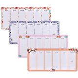 Biro time planner weekly, mapa za planiranje, nedeljna, 26x12cm, 48 lista, miks Cene