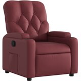 vidaXL Naslanjač vinsko rdeče umetno usnje, (20928360) | Shoptok.si