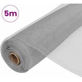  Mrežasti zaslon od aluminija 100 x 500 cm srebrni | shoptok.hr