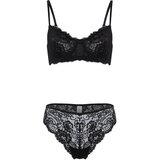 Trendyol Black Underwire Lace Bra -Panties Set | ePonuda.com