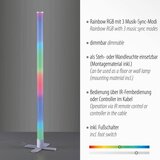 JUST LIGHT podna svetiljka Ringo RBG sa daljinskim | ePonuda.com