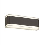 Searchlight Outdoor Vgrajena LED zunanja stenska svetilka z 2 lučema, temno siva, IP44, (22100666) | Shoptok.si