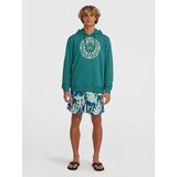 O'neill Majica svetlo siva / petrol | Shoptok.si