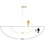 STABILA zunanja senzorska svetilka steinel l 15 (60 w, črna, IP44) | Shoptok.si