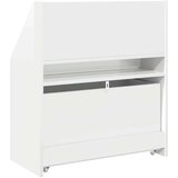  Polica za knjige za djecu Visoki sjaj bijela 60 x 29 5 x 69 cm | shoptok.hr