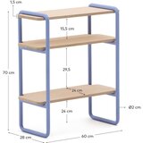 Kave Home Svijetlo plava/u prirodnoj boji viseća dječja biblioteka u dekoru jasena 60x70x28 cm Tinn – | shoptok.hr
