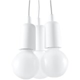 Nice Lamps Bela viseča svetilka ø 15 cm Rene – | Shoptok.si