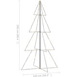  Stožasto božićno drvce 360 LED unutarnje i vanjsko 143 x 250 cm | shoptok.hr