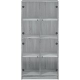  Visoka komoda s vratima 68x37x142 cm konstruirano drvo | Eponuda.ba